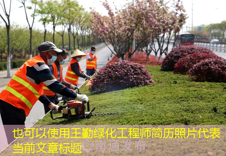 王勤绿化工程师简历照片